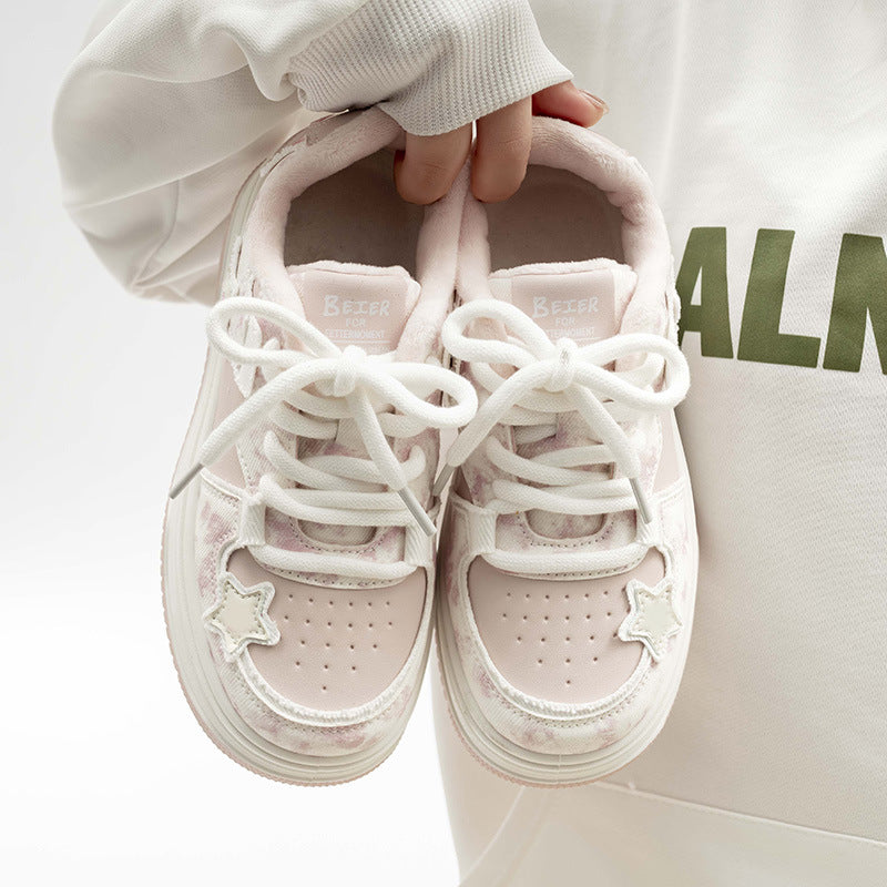 Damen Sneaker mit kuscheligem Innenfutter und flexiblem Sohlenprofil