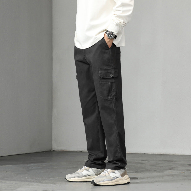Herren Cargohose im geraden Schnitt mit Utility-Klappentaschen und leicht taperedem Bein Shop Nory