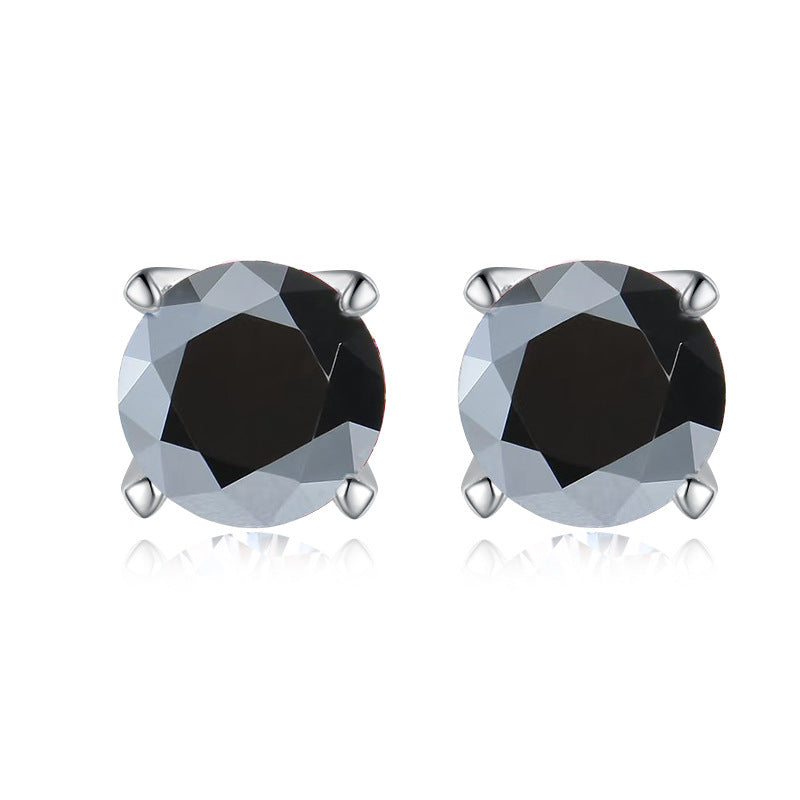 Damen Ohrstecker mit strahlend gelben Zirkonia und eleganter Fassung Shop Nory