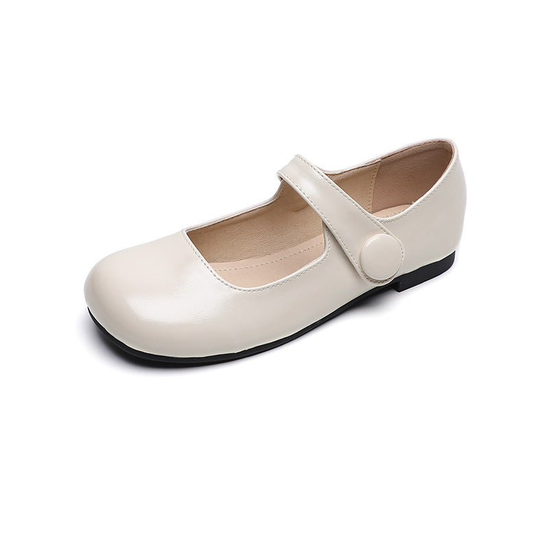 Damen Mary Jane Schuhe mit Verstellbarem Riemen und Komfortablem Fußbett