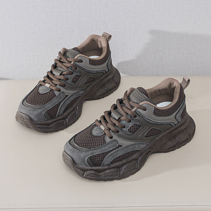 Damen Sportliche Atmungsaktive Sneakers mit dämpfender Sohle Shopnory