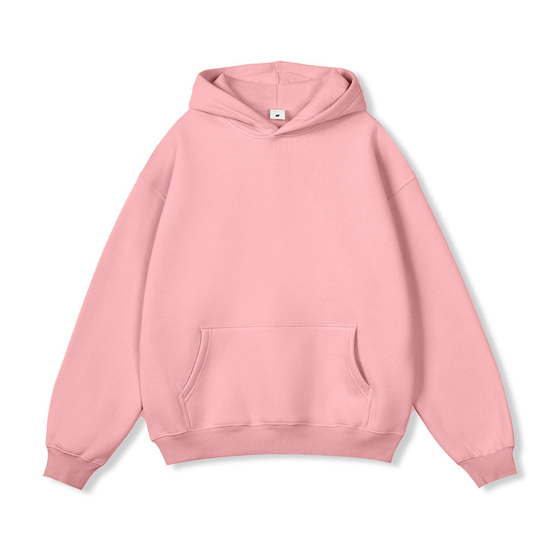 Unisex Oversize-Kapuzenpullover aus Baumwollmix mit Kängurutasche und gerippten Bündchen Shop Nory
