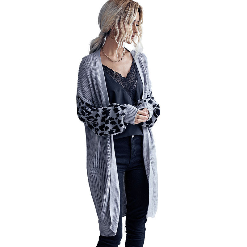 Damen Eleganter Strickcardigan mit lockeren Ärmeln Shop Nory