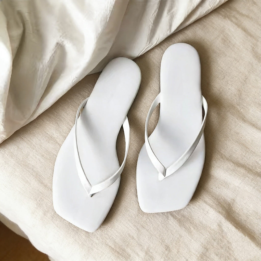 Damen Zehentrenner-Sandalen mit ergonomischem Fußbett und rutschfester Sohle 1777487412