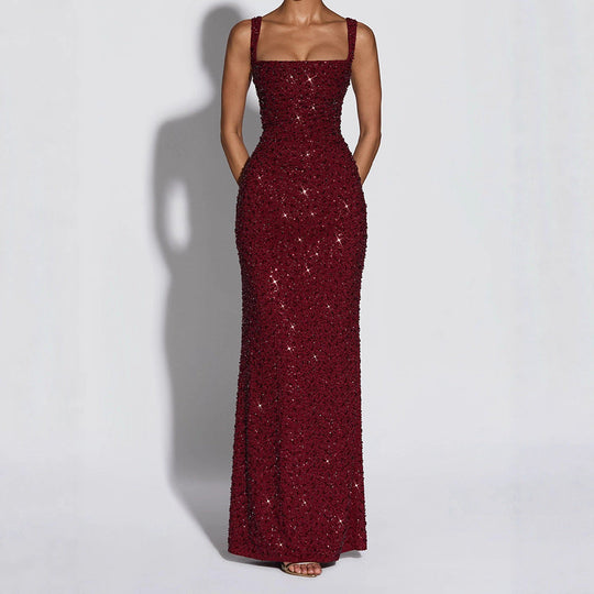 Damen glamouröses Abendkleid