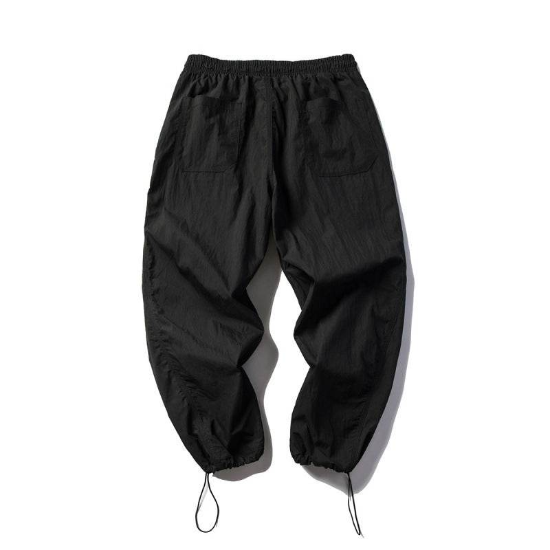 Unisex Technische Cargo-Hose im Baggy-Schnitt mit Tunnelzugbund und verstellbaren Beinabschlüssen Shop Nory