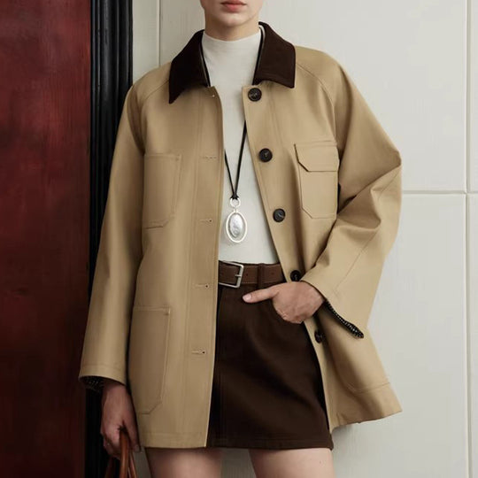Damen Modische Jacke mit klassischem Schnitt Shop Nory