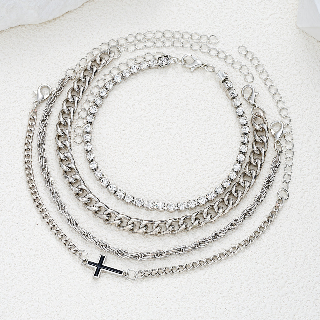 Herren Armreif-Set mit stilvollen und modernen Designelementen Shop Nory