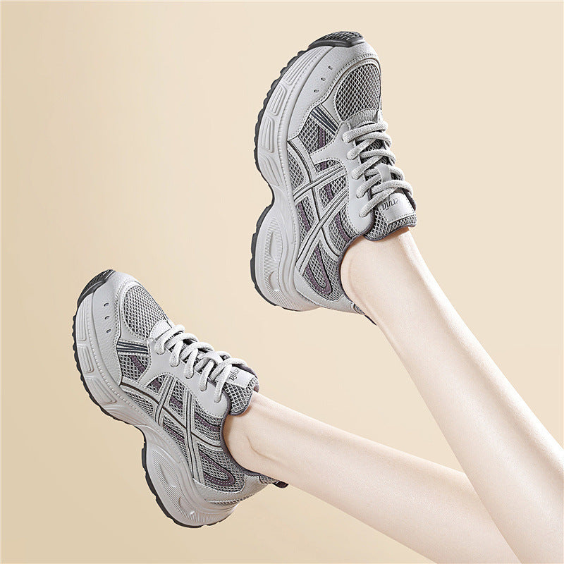 Damen Atmungsaktive Fitness-Sneaker mit stoßdämpfender Sohle