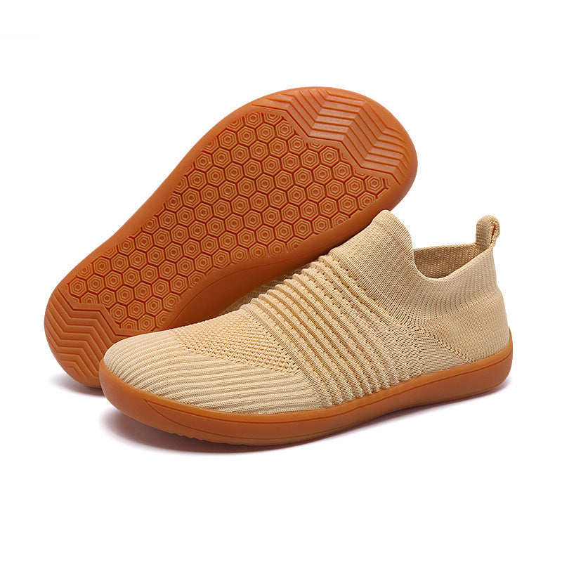 Unisex nan sockenähnlicher Stricksneaker mit elastischem Schaft und rutschfester Gummisohle