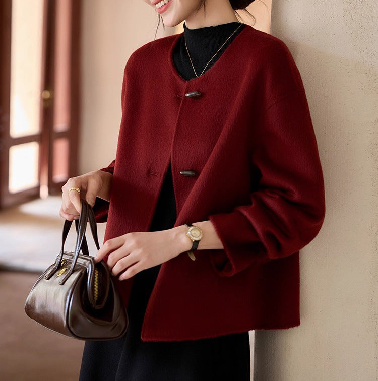 Damen Elegante, warme Strickjacke Shop Nory