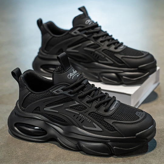 Damen Sneakers mit atmungsaktivem Mesh-Obermaterial und stoßdämpfender Sohle