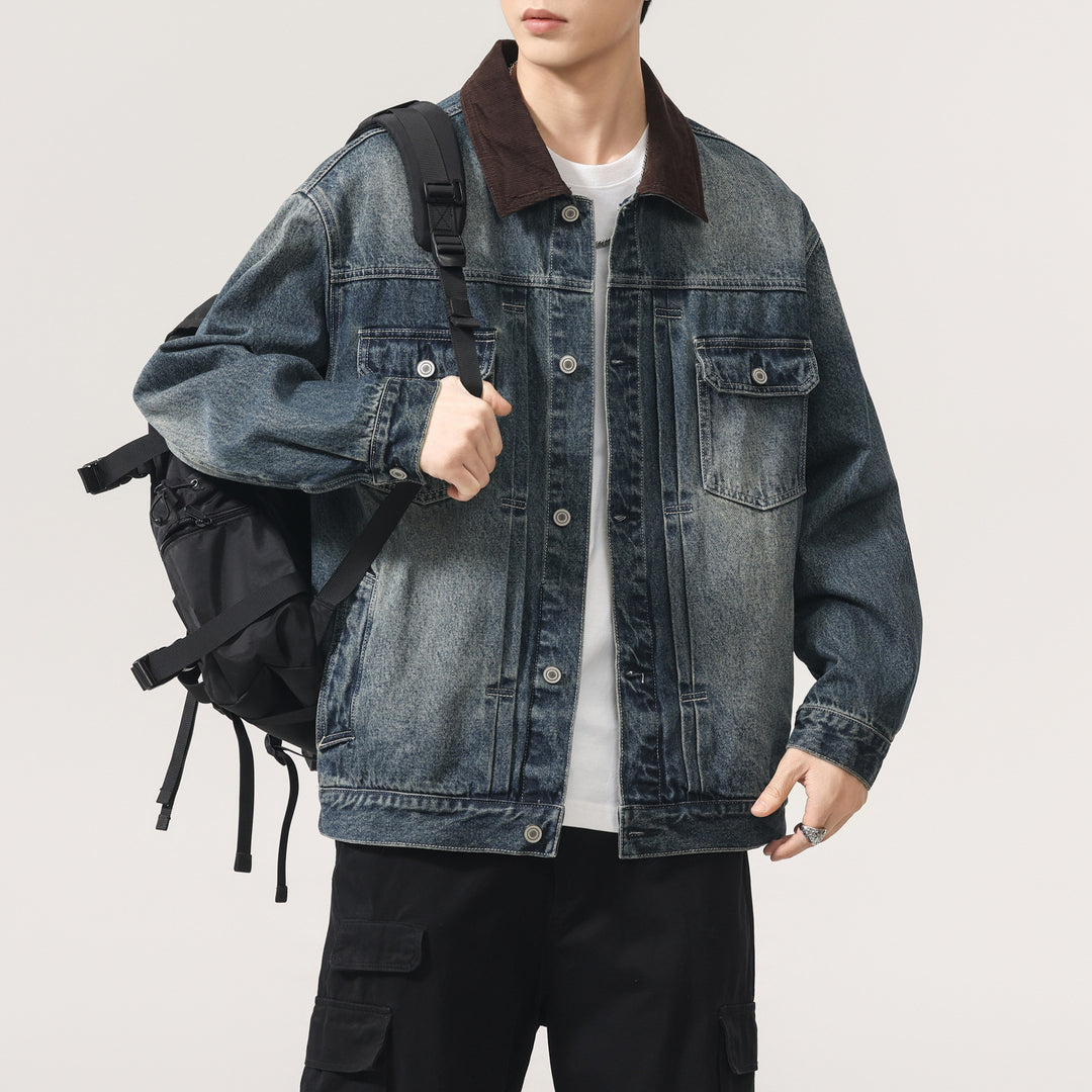 Herren Designer Jeansjacke Shop Nory