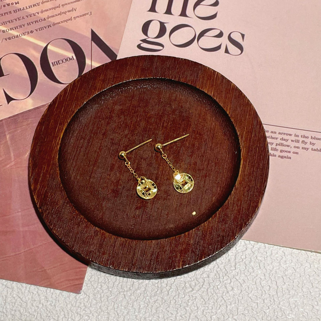 Damen Ohrringe mit elegantem Pendeldesign und feinen Zirkoniasteinen Shop Nory