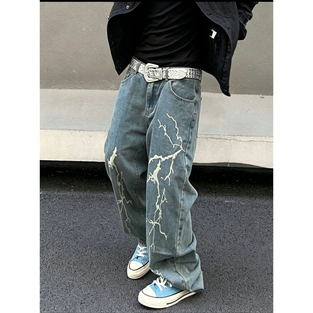 Damen Stylish Baggy Jeans Shop Nory