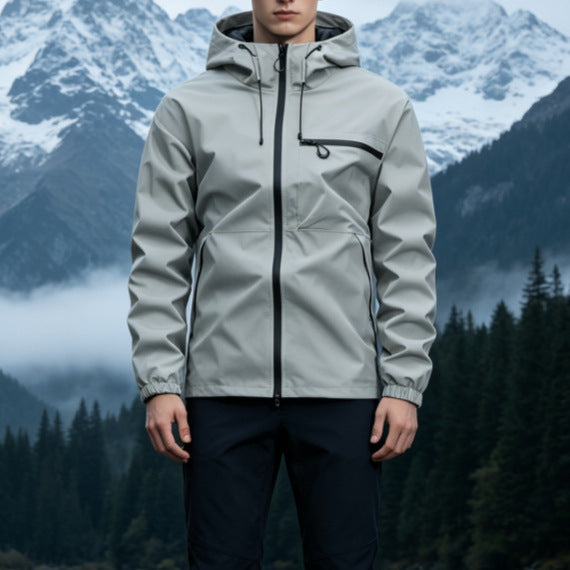 Herren Wasserabweisende Outdoorjacke