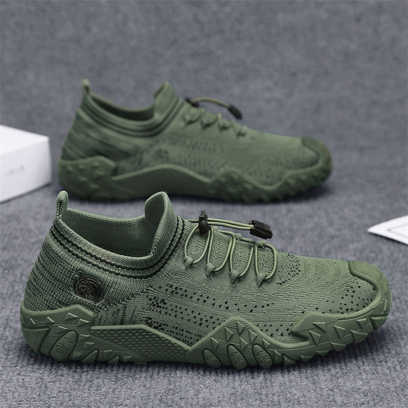 Damen Sportliche Wasserschuhe mit rutschfester Sohle und elastischem Snürsystem Shopnory