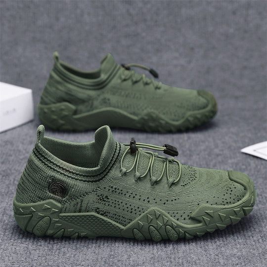 Damen Sportliche Wasserschuhe mit rutschfester Sohle und elastischem Snürsystem Shopnory
