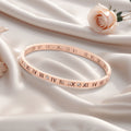 Damen Armreif mit elegantem römischen Ziffern-Design und Zirkonia Shop Nory