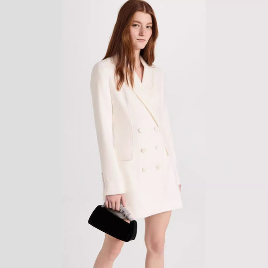 Damen Kurz‑Blazerkleid im Doppelreiher mit taillierter Passform Shop Nory