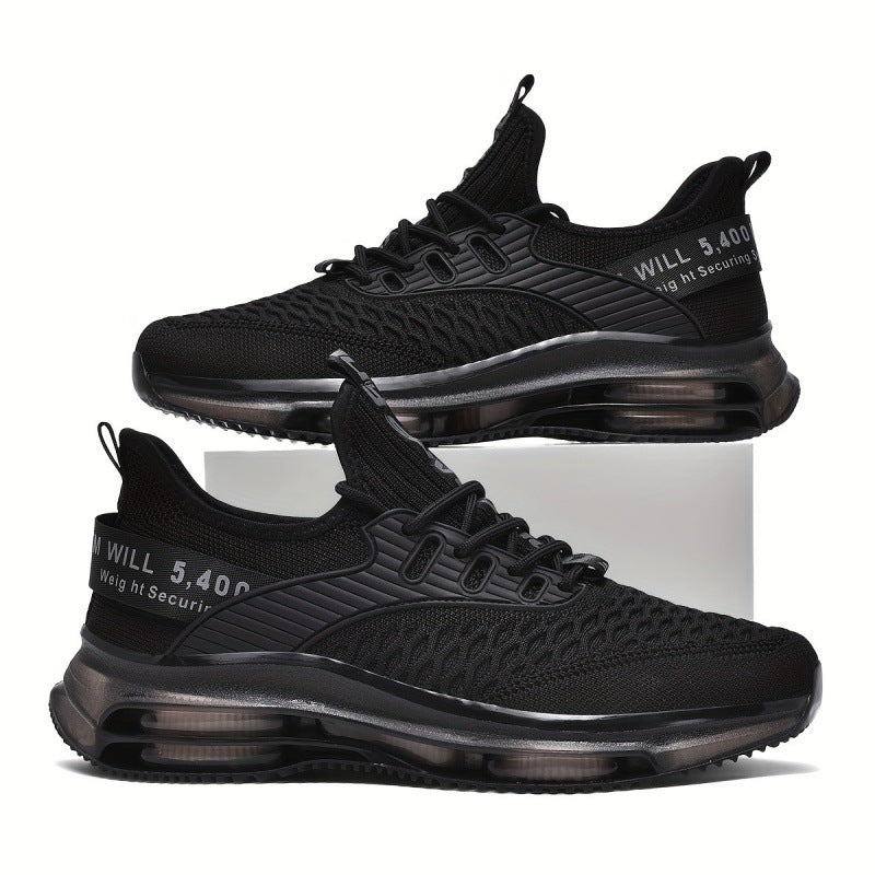 Damen Luftkissen-Sneaker mit transparenter Luftsohle und gestricktem Oberschuh Shop Nory