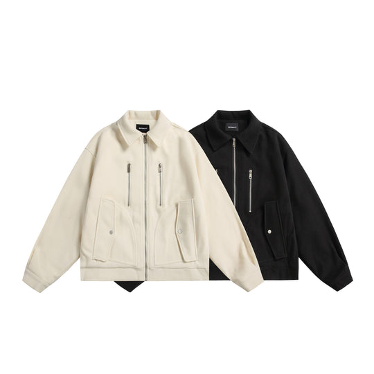 Unisex Boxy‑Blousonjacke mit technischem Doppel‑Reißverschluss und Oversize‑Silhouette Shop Nory