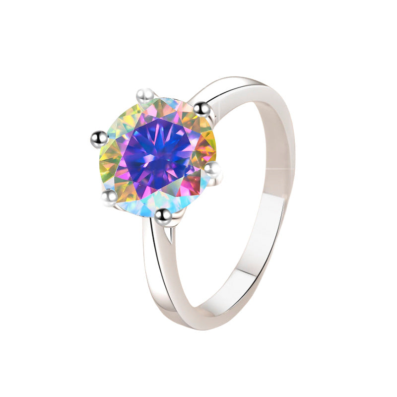 Damenring mit strahlendem gelben Zirkonia und elegantem Design Shop Nory