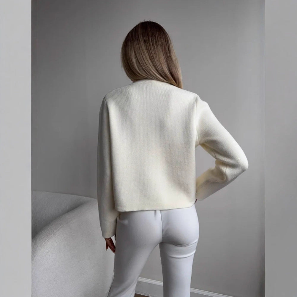 Damen Modische Kurze Strickjacke Shop Nory