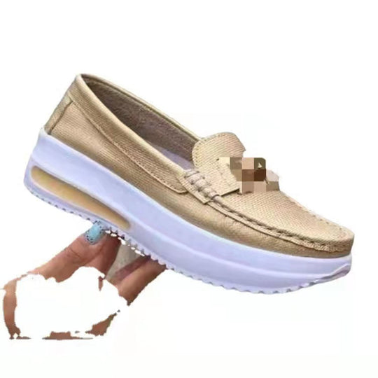 Damen Plateau-Loafer mit dicker Sportsohle und H-Zierschnalle Shop Nory