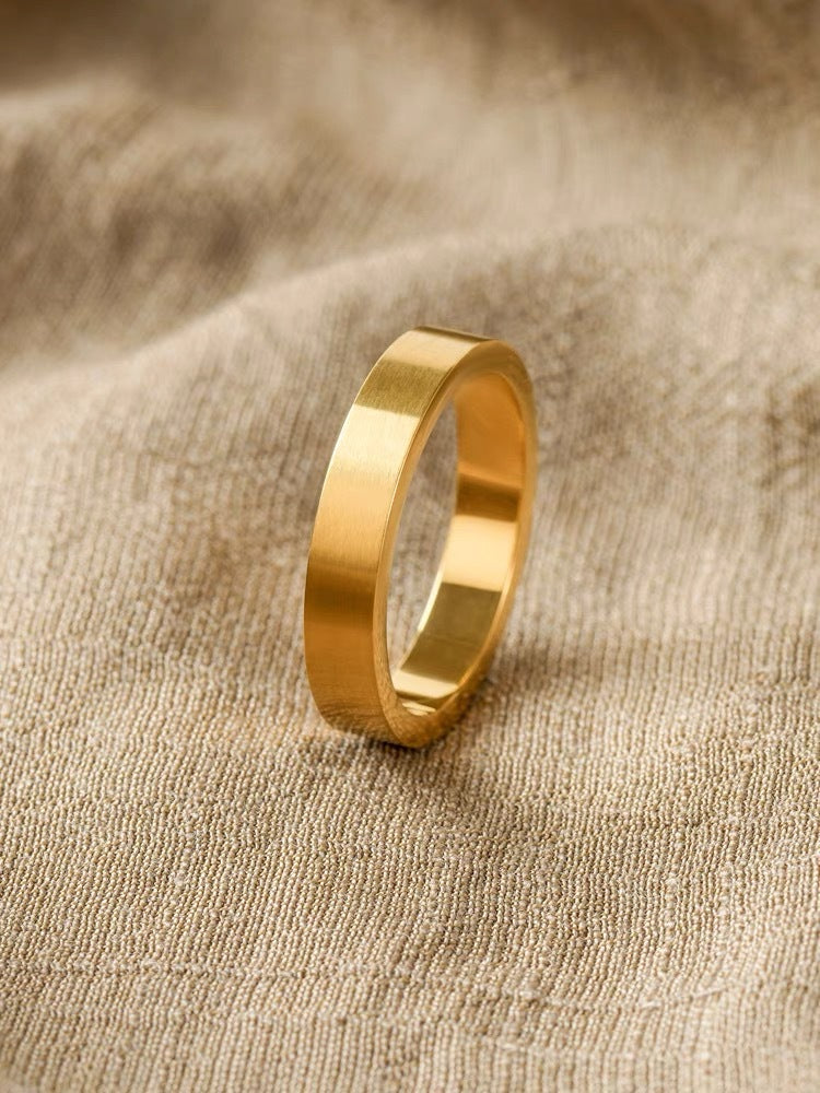 Damen Klassische Goldring Shop Nory