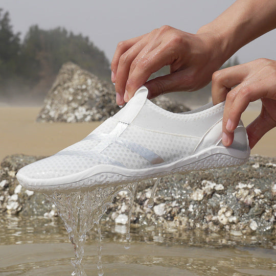 Unisex nan leichte atmungsaktive Aquaschuhe mit rutschfester Gummisohle
