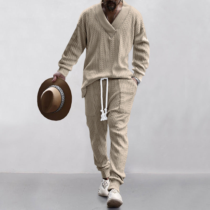Herren Strickanzug mit modernem Design und hochwertiger Verarbeitung