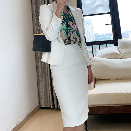Damen Eleganter Bleistiftrock mit hohem Bund Shop Nory