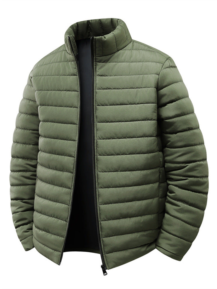 Herren Steppjacke mit leichter Thermoisolierung und hohem Stehkragen Shop Nory