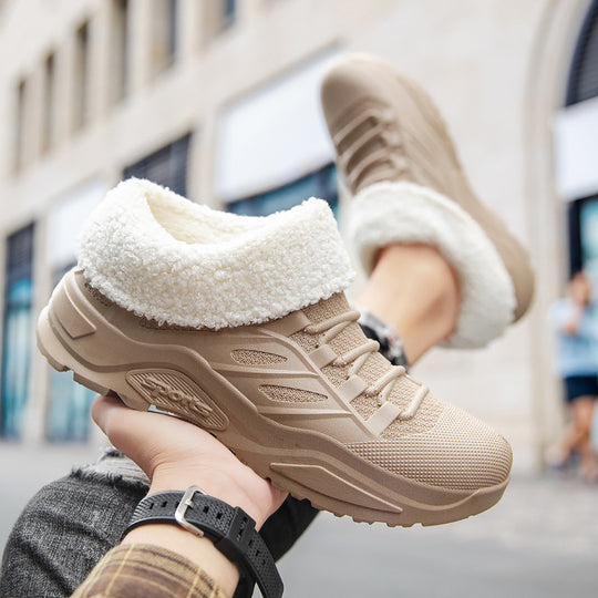 Damen Gefütterte Slip-On Sneaker-Clogs mit Teddyfutter Shop Nory