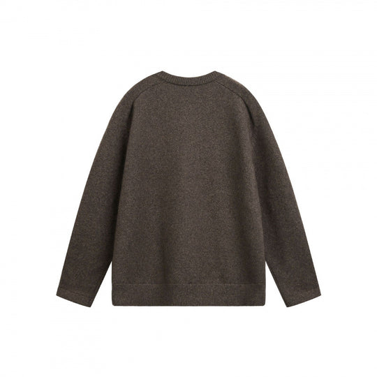 Unisex Feinstrick-Henley-Pullover mit Raglanärmeln und halber Knopfleiste Shop Nory
