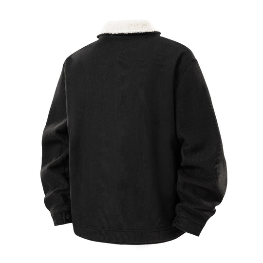 Herren Gemütliche Cordjacke mit Teddyfutter Shop Nory