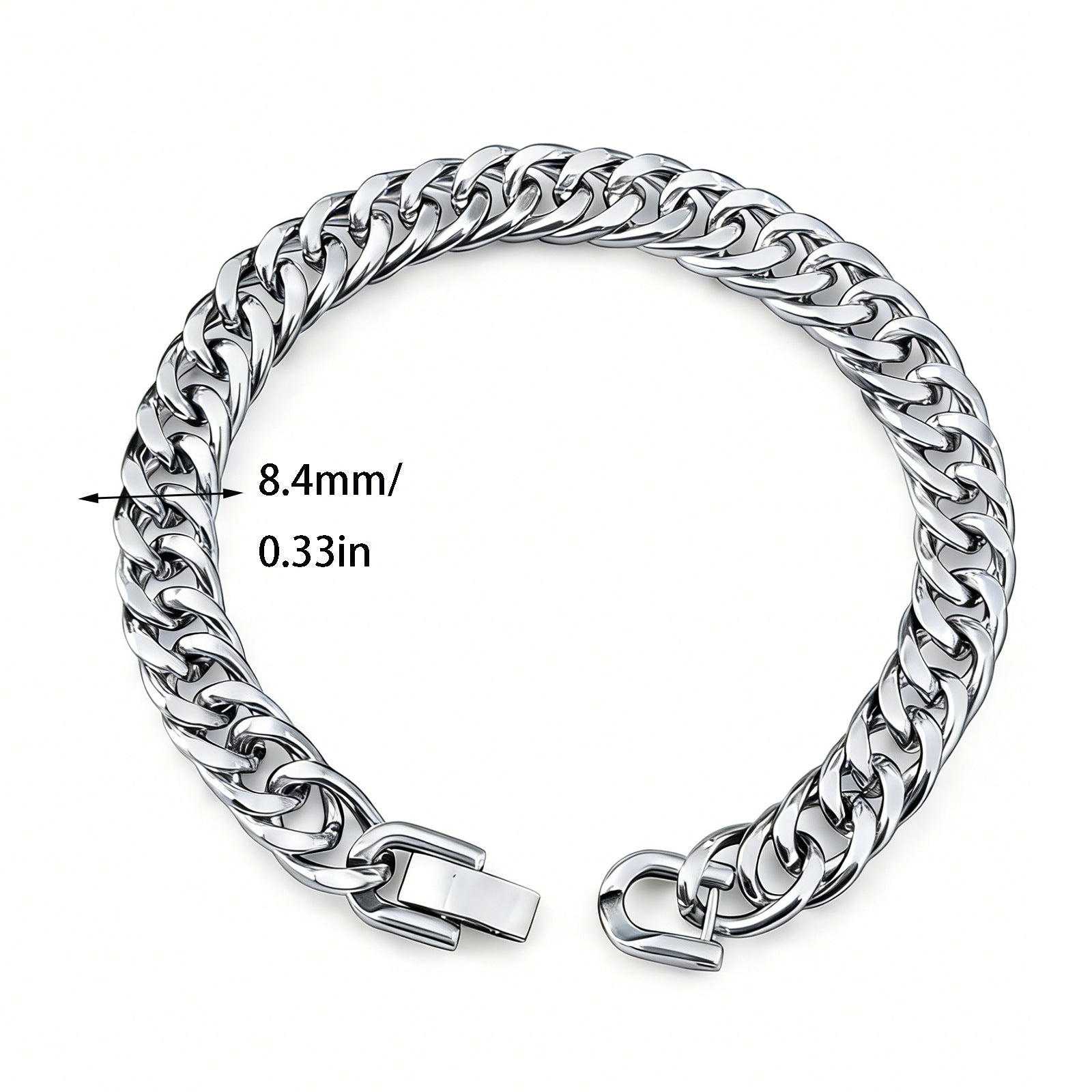 Herren Panzerarmband aus hochwertigem Edelstahl Shop Nory