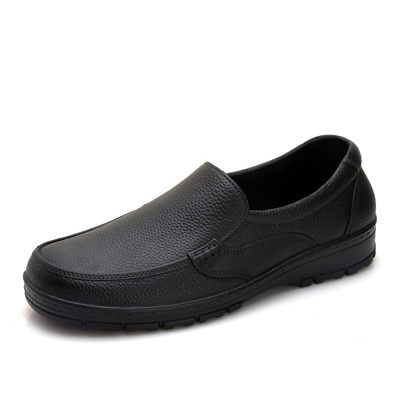 Herren Slipper Arbeits- und Freizeitschuh aus strukturiertem Kunstleder mit gepolsterter Innensohle Shop Nory
