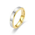 Herren Schmuckring mit eleganter, zweifarbiger Oberflächenstruktur Shop Nory