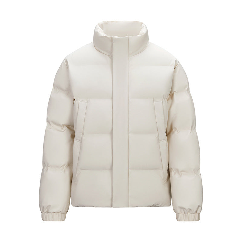 Herren Gepolsterte Steppjacke mit hohem Stehkragen und verdeckter Reißverschluss Shop Nory