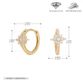 Damen Ohrhänger im eleganten Sternenmotiv aus 925 Sterling Silber Shop Nory