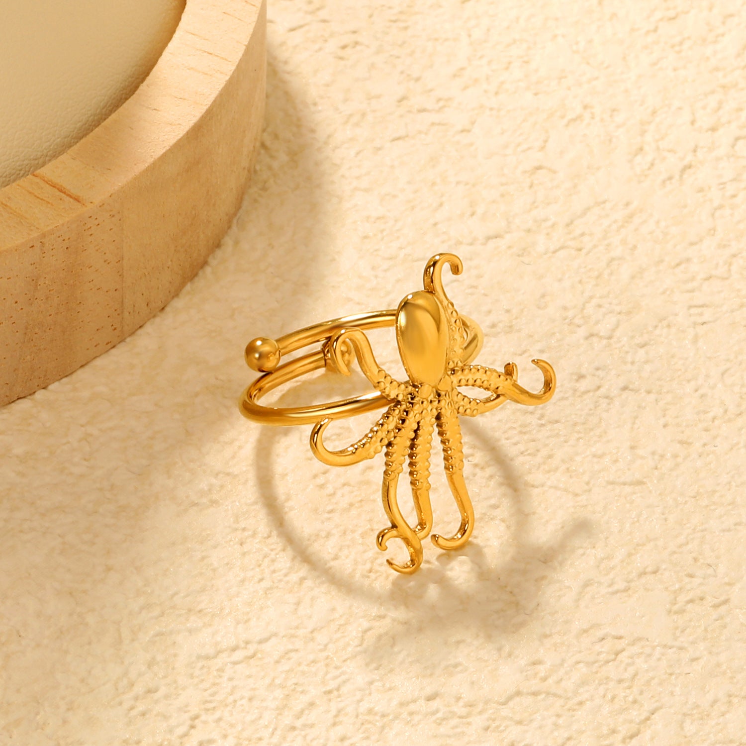 Damen offener Ring mit kunstvollem Sternenmuster und verstellbarem Design Shop Nory