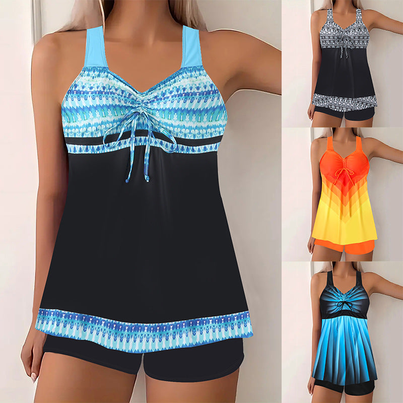 Damen Tankini-Oberteil mit Shorts