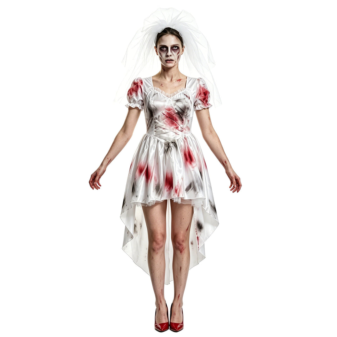 Damen Gruselige Hochzeitsbraut Kleid Shop Nory