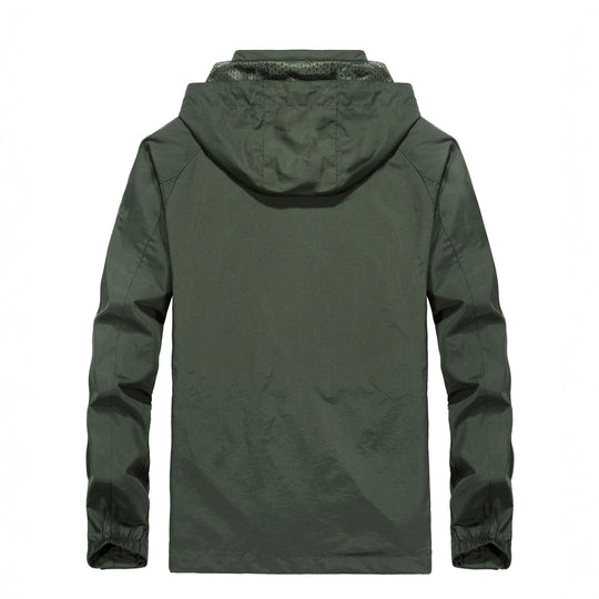 Herren Leichte Allwetter-Fieldjacke mit Kapuze, Mesh‑Innenfutter und Reißverschlusstaschen Shop Nory
