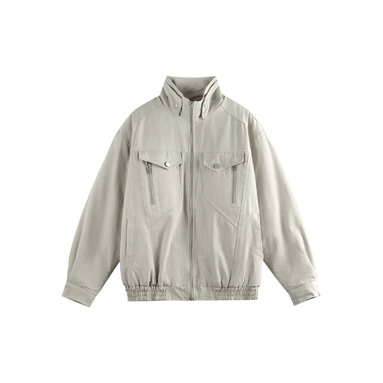 Unisex Boxy-Fieldblouson mit verstärkten Brusttaschen und elastischem Saum Shop Nory