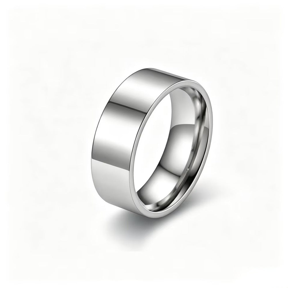 Herren Ring mit polierter und moderner Oberfläche Shop Nory