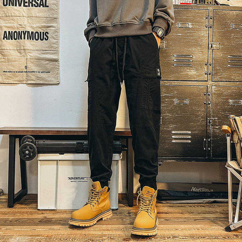 Herren Cargohose im urbanen Utility‑Stil mit elastischem Bund und Bündchen Shop Nory