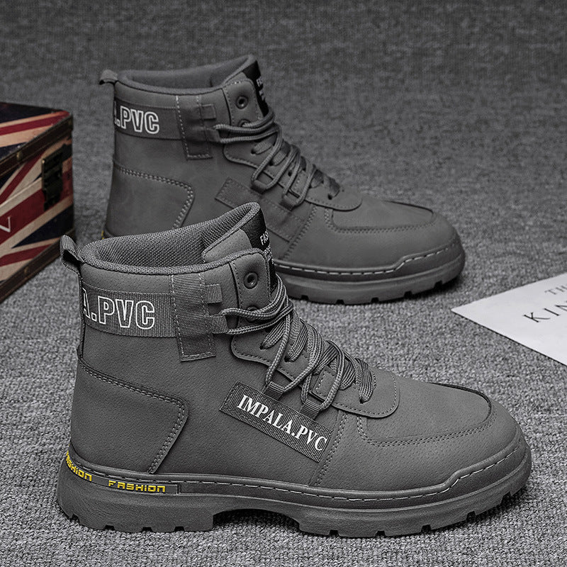 Damen Hohe Sicherheitsstiefel mit rutschfester Sohle und trendigem Design